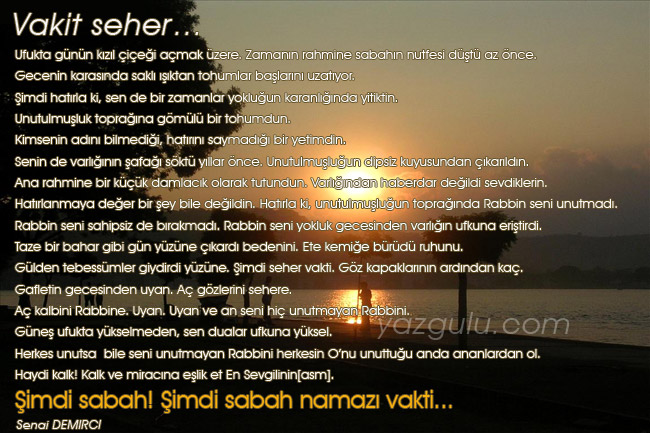 Vakit Seher